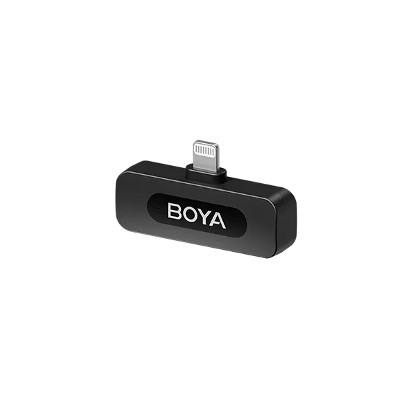 Boya BY-V2 V2.0 Ultracompact 2.4GHz Wireless Microphone System for IOS Device