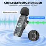 Boya BY-V1 V2.0 Ultracompact 2.4GHz Wireless Microphone System for IOS Device